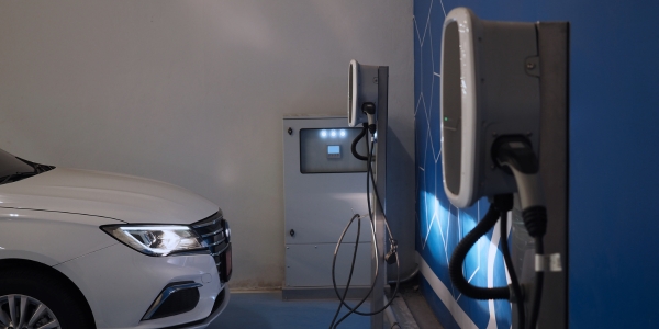 cargador ev para cochera